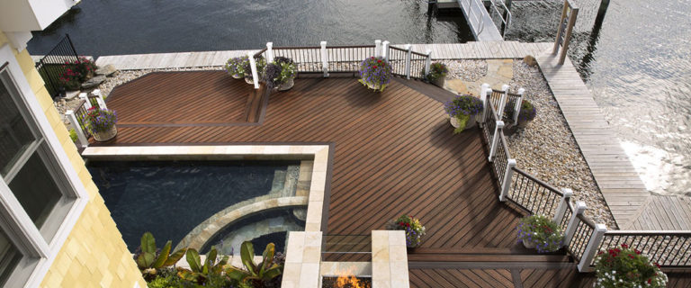 deck by the water