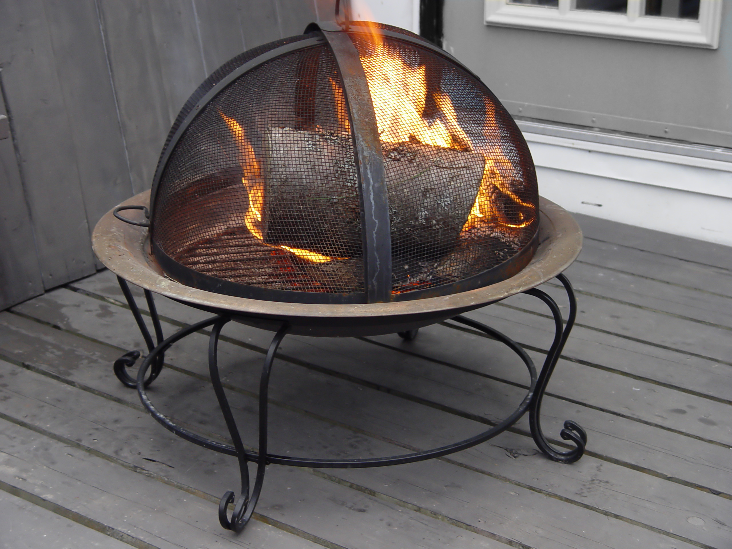 How Do You Fireproof A Timber Deck, How To Use Fire Pit On Deck