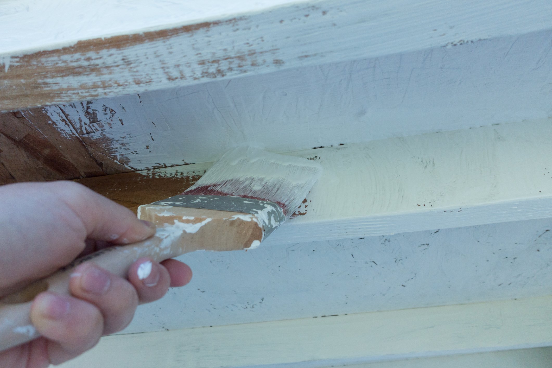Can the Underside of a Deck be Painted or Stained? Deck Joist, Beam